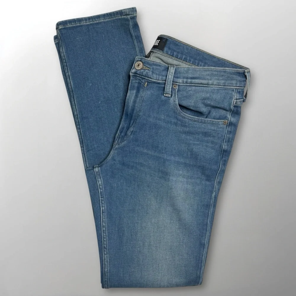 PAIGE Men's Blue Federal Slim Straight Fit Jeans Maurice Wash Size 32 EUC - Picture 6 of 10